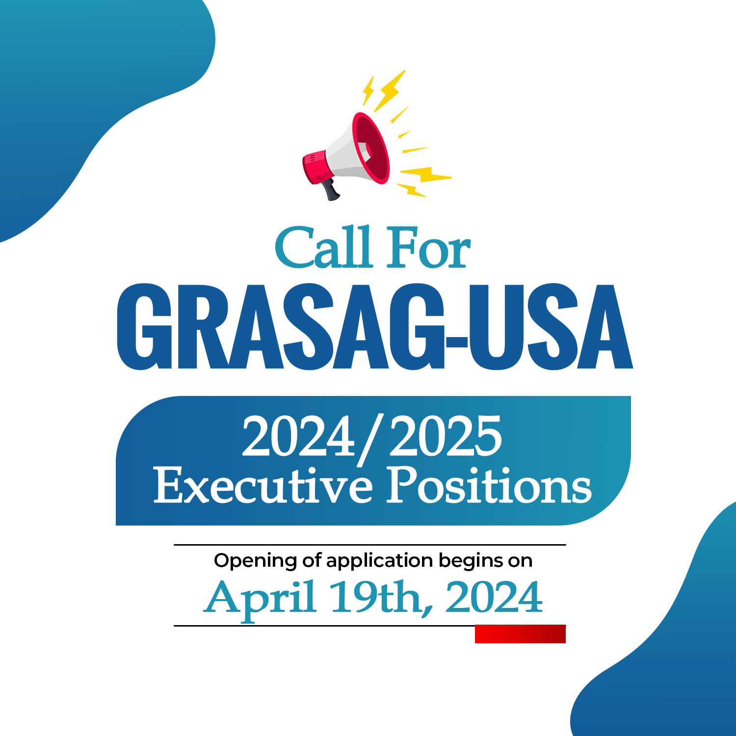 GRASAG-USA 2024/2025 Executive Positions Now Open!